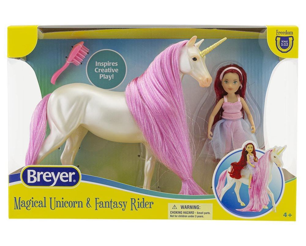 Magical Unicorn Sky and Fantasy Rider, Meadow