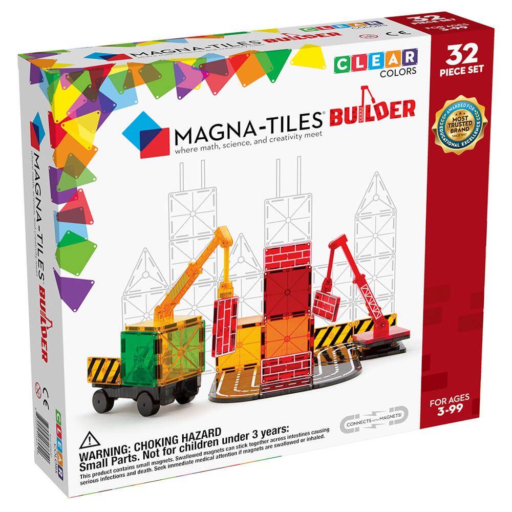Builder 32-Piece Set MAGNA-TILES