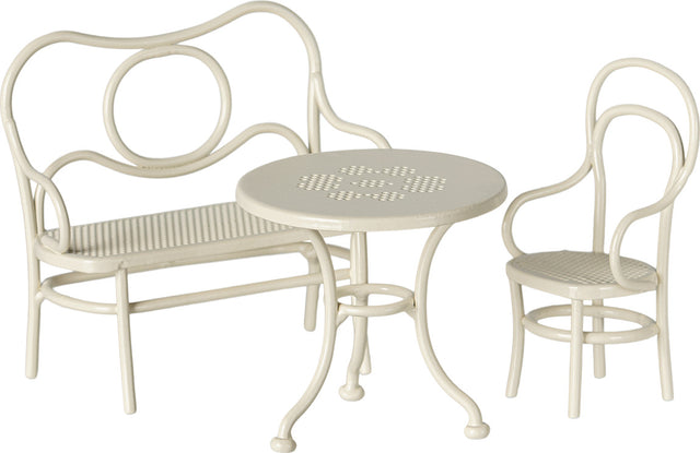 Café set, Mouse, Small - Off white