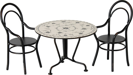 Dining table, Set with 2 chairs