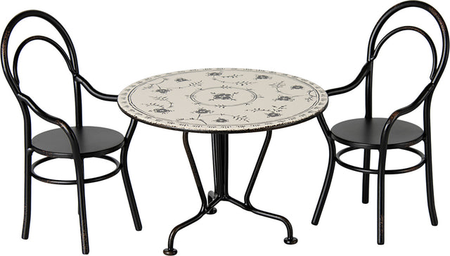 Dining table, Set with 2 chairs
