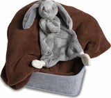 Silky Grey Bunny Lovey