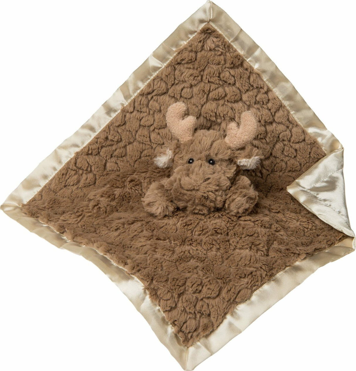 Putty Nursery Moose Character Blanket - 13x13"