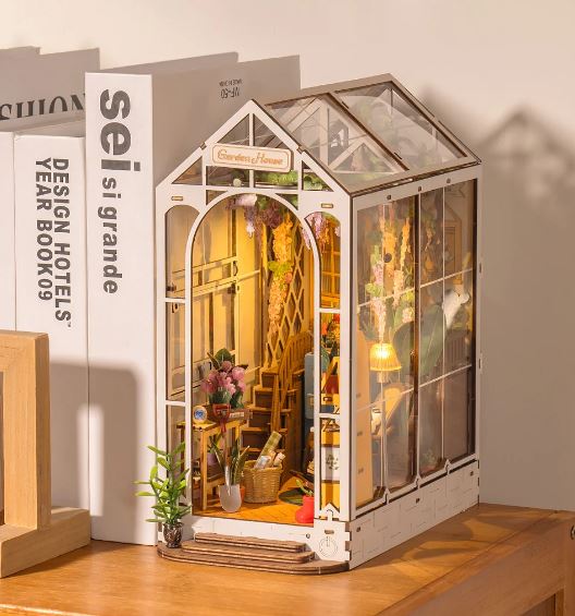 Garden House DIY Book Nook Kit