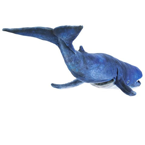 Whale Blue Puppet