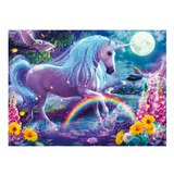 Glitter Unicorn - 100 Pieces Puzzle