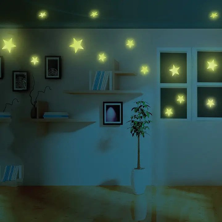 Glow-In-The-Dark Mini Stars