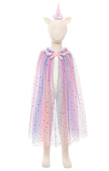 Rainbow Unicorn Cape & Headband
