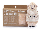 Sheep Embroidery Kit