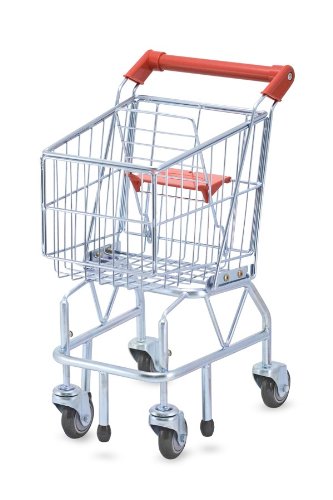Metal Grocery Shopping Cart Toy