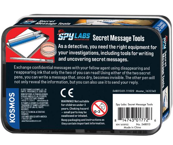Secret Message Tools: Spy Labs
