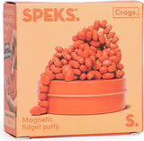 Box of Mini Matte Crags Coral with orange packaging and product image.