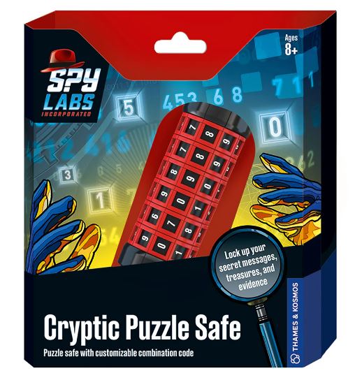 Spy Labs: Cryptic Puzzle Safe