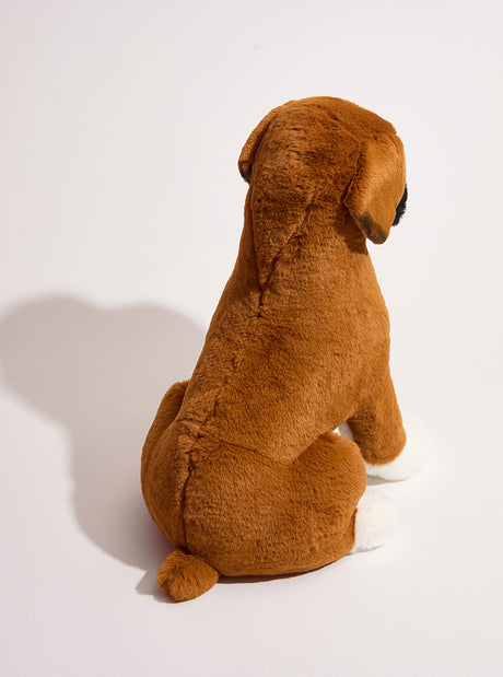 Plush Chance Boxer on a white background