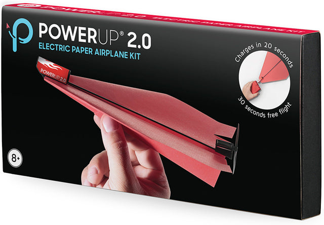POWERUP 2.0 Red Electric Paper Airplane Kit