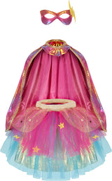 Super-duper Tutu/Cape/Mask, Pink & Gold