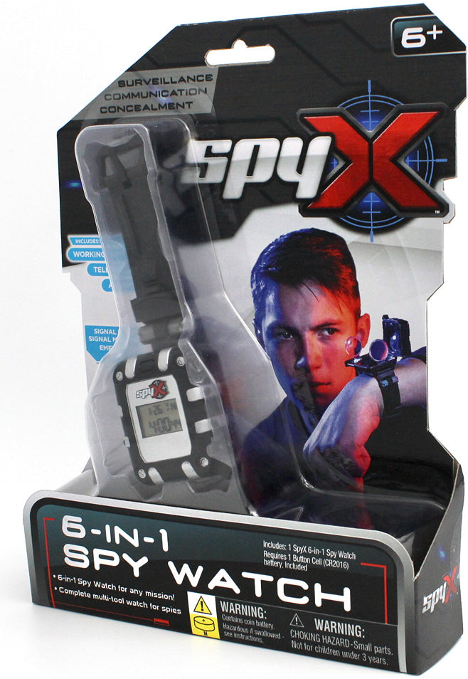 SpyX 6-in-1 Spy Watch – Grandrabbit's Toy Shoppe