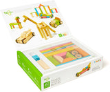 Tints Magnetic Wooden Blocks 42 Piece Set