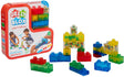 Jelly Blox toy set with colorful building blocks and packaging on a white background