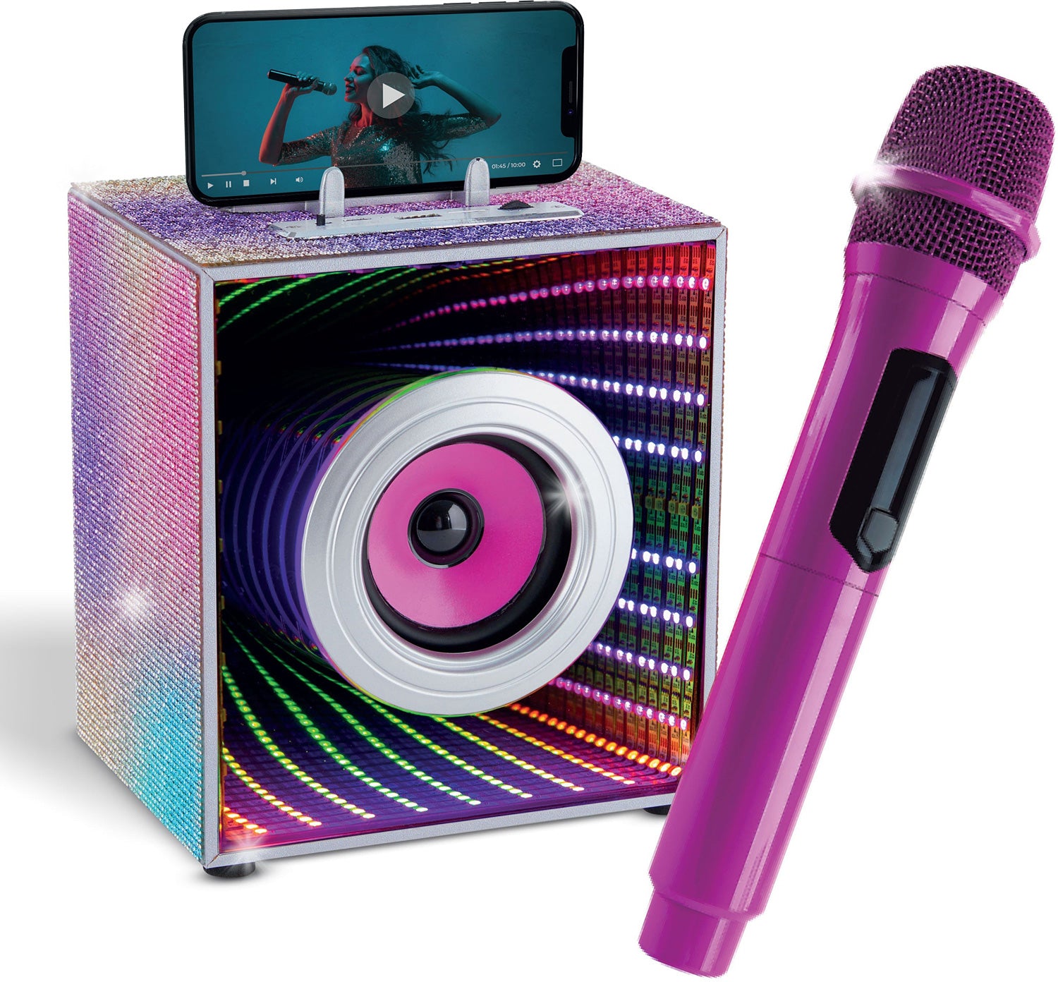 Pop Star Karaoke Set - Infinity Speaker and Wireless Microphone