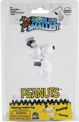 World's Smallest Peanuts wind-up action toy in packaging