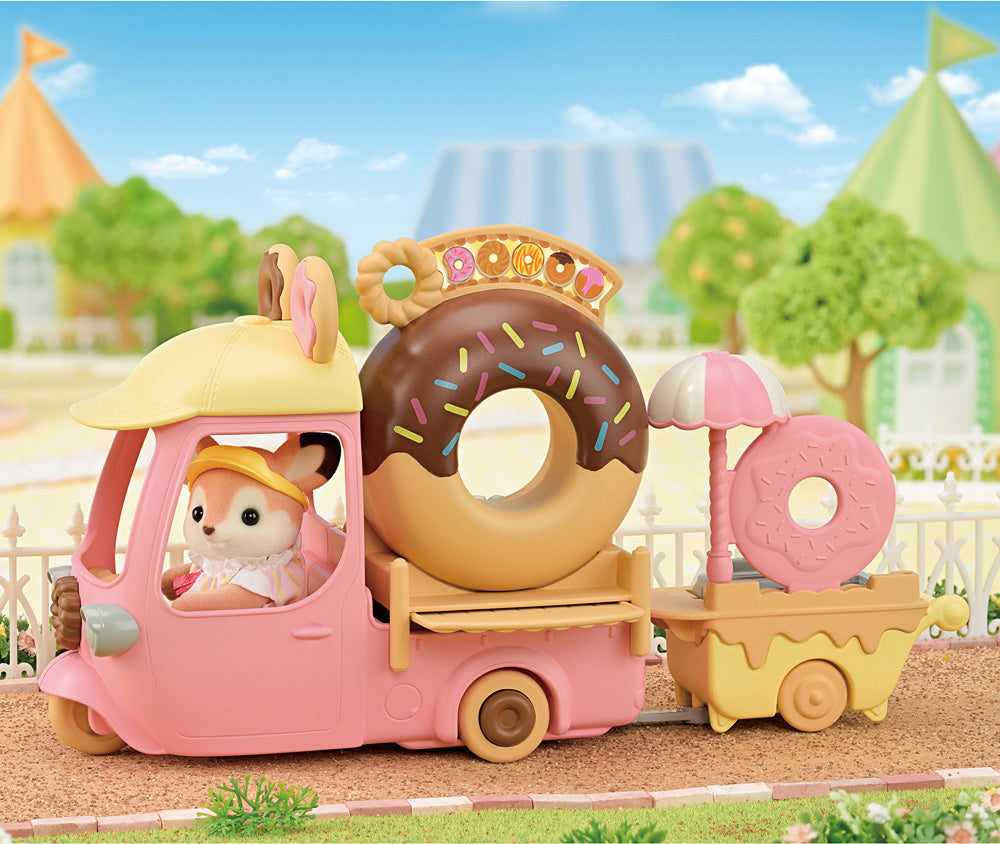 Calico Critters Dip Dip Donuts Wagon