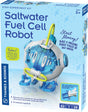 Saltwater Fuel Cell Robot STEM experiment kit packaging with robot illustration and text.