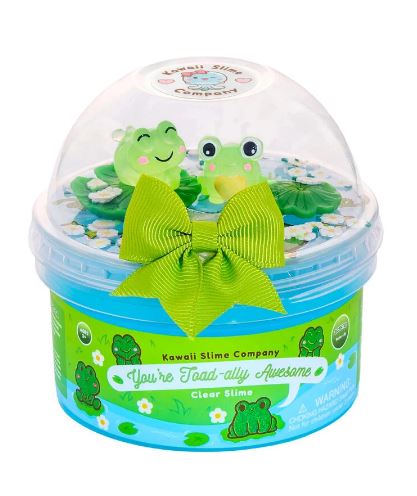 You're Toad-ally Awesome Clear Slime