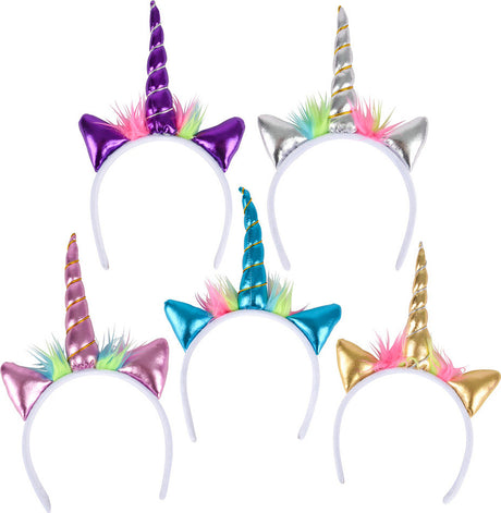 Metallic Unicorn Headband