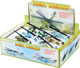Sonic Helicopter with Light & Sound Assorted Colors