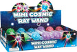 Box of Mini Cosmic Ray Wands with colorful packaging