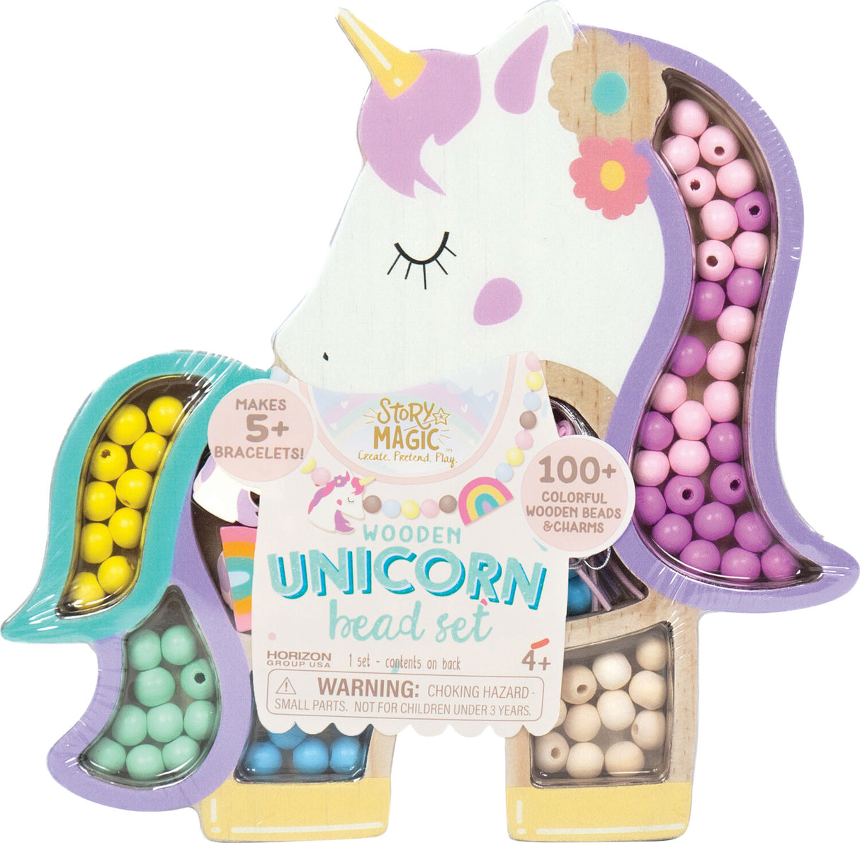 DIY Unicorn Bead Set packaging on a white background