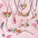 Wish Craft Wood & Resin Charm Jewelry