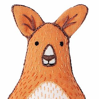 Kangaroo - Embroidery Kit