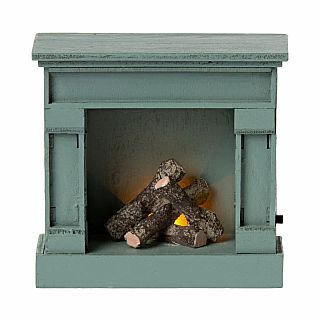 Blue Fireplace: Mouse