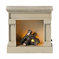 Off White Fireplace: Mouse