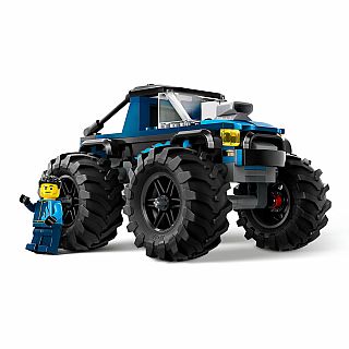 Blue Monster Truck V39