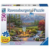 Riverside Livingroom - 750 Piece Puzzle