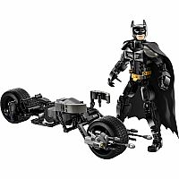 Batman Construction Figure and the Bat-Pod Bike