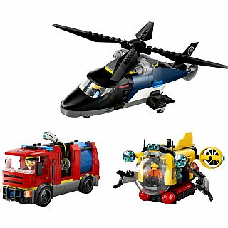 Helicopter, Fire Truck & Submarine Remix