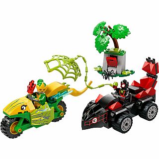 Spin and Electro Dinosaur Vehicle Chase