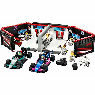 F1 Garage & Mercedes-AMG & Alpine Cars