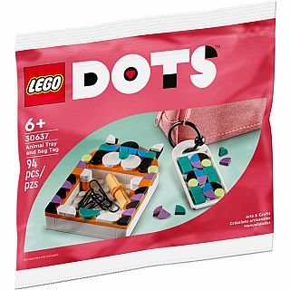 Animal Tray and Bag Tag Dots 