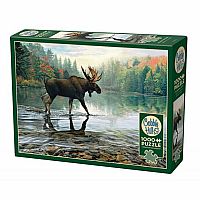 Moose Crossing 1000 Piece Puzzle