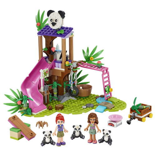 friends panda jungle tree house