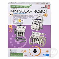 Green Science - 3-In-1 Mini Solar Robot