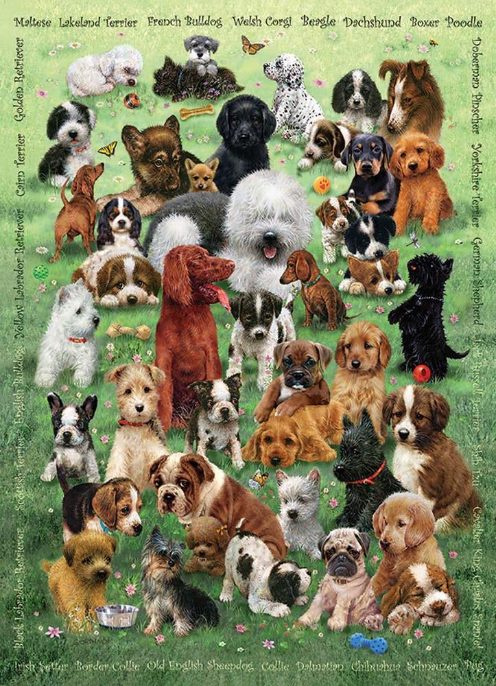 Puppy Love Puzzle - Family - Grandrabbit's Toys in Boulder, Colorado