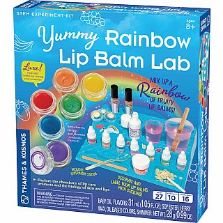 Yummy Rainbow Lip Balm Lab