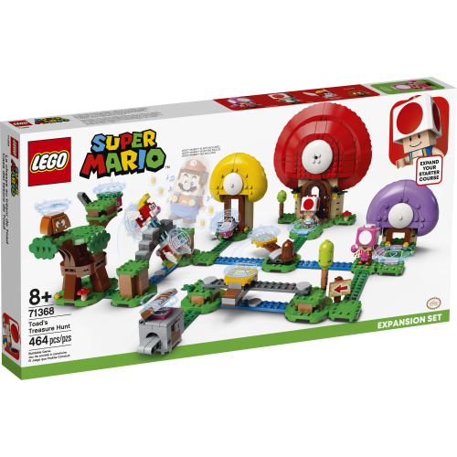 lego super mario toads treasure hunt expansion set