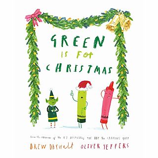 HB Green Is For Christmas Crayons